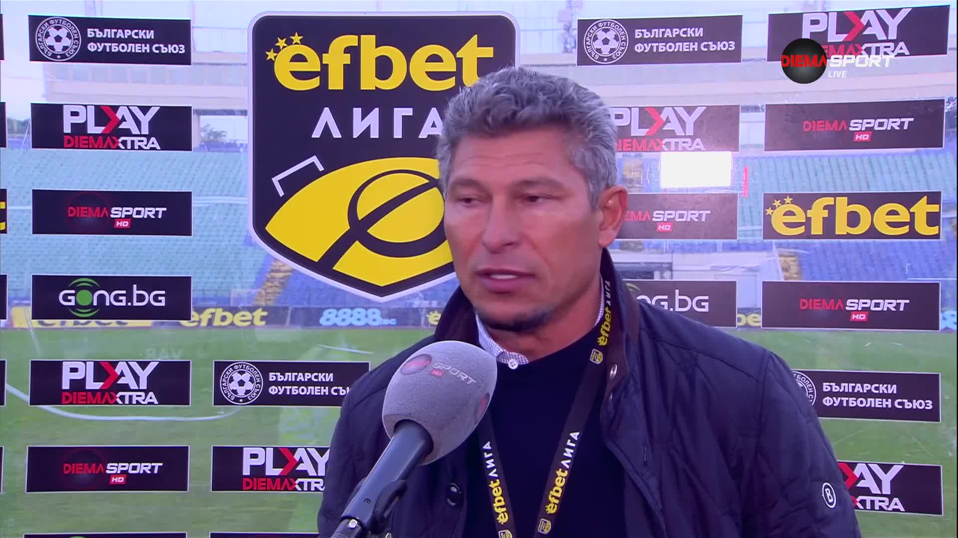 Красимир Балъков: На почивката се наложи да вдигна тон