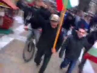 Протест в Плевен ! 19 февруари 2013 г.