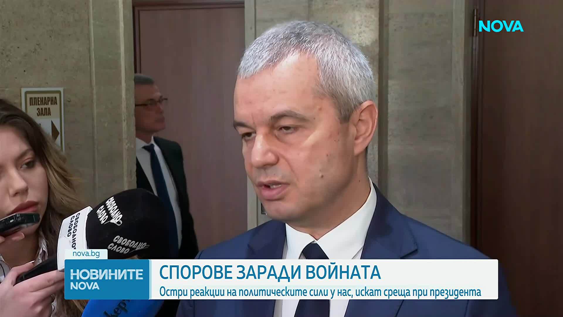 Напрежение в парламента заради случващото се в Близкия изток