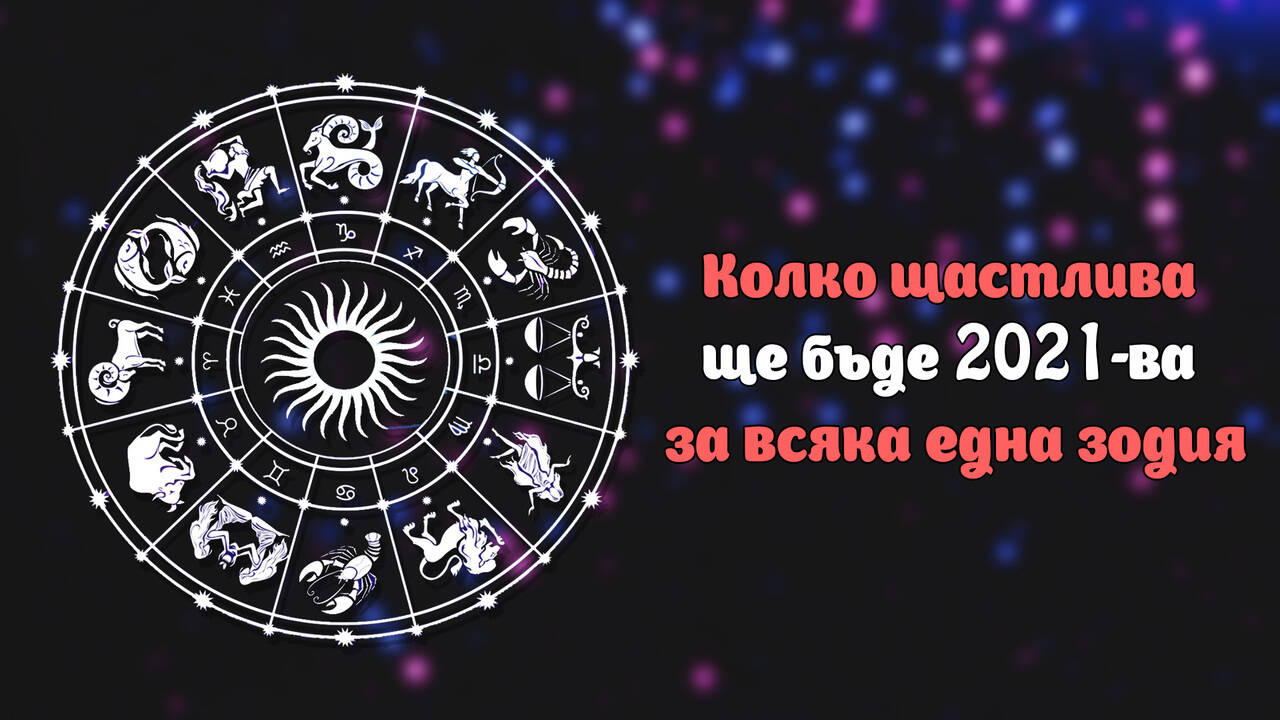 Колко щастлива ще бъде 2021-ва за всяка една зодия