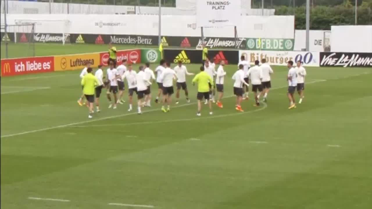 Снимки и тренировка за Германия преди Евро 2016