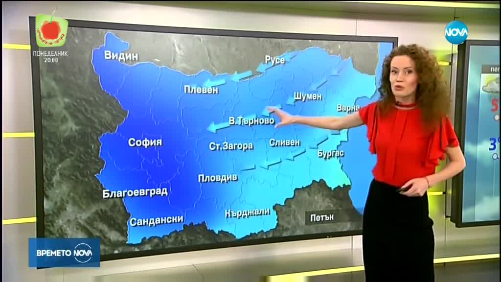 Прогноза за времето (12.01.2018 - сутрешна)