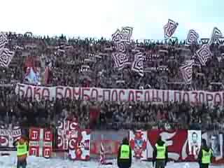 Партизан - Звезда - Феноменалната Агитка На Звезда!!! *28.02.2009г.*
