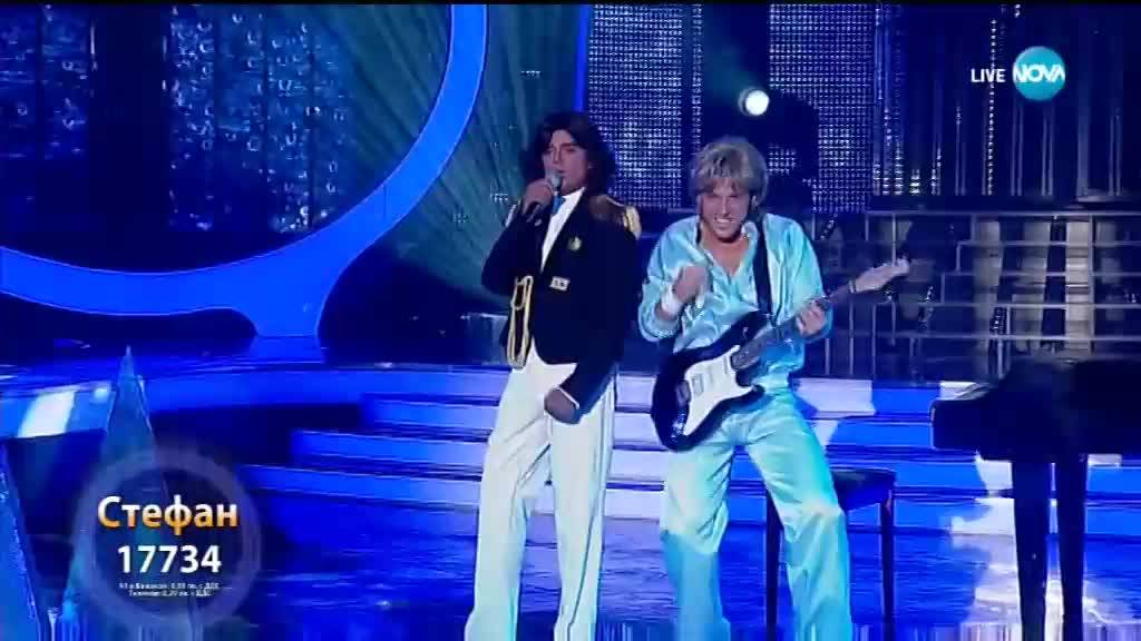 Стефан Илчев като Modern Talking - "Cheri Cheri Lady" | Като две капки вода