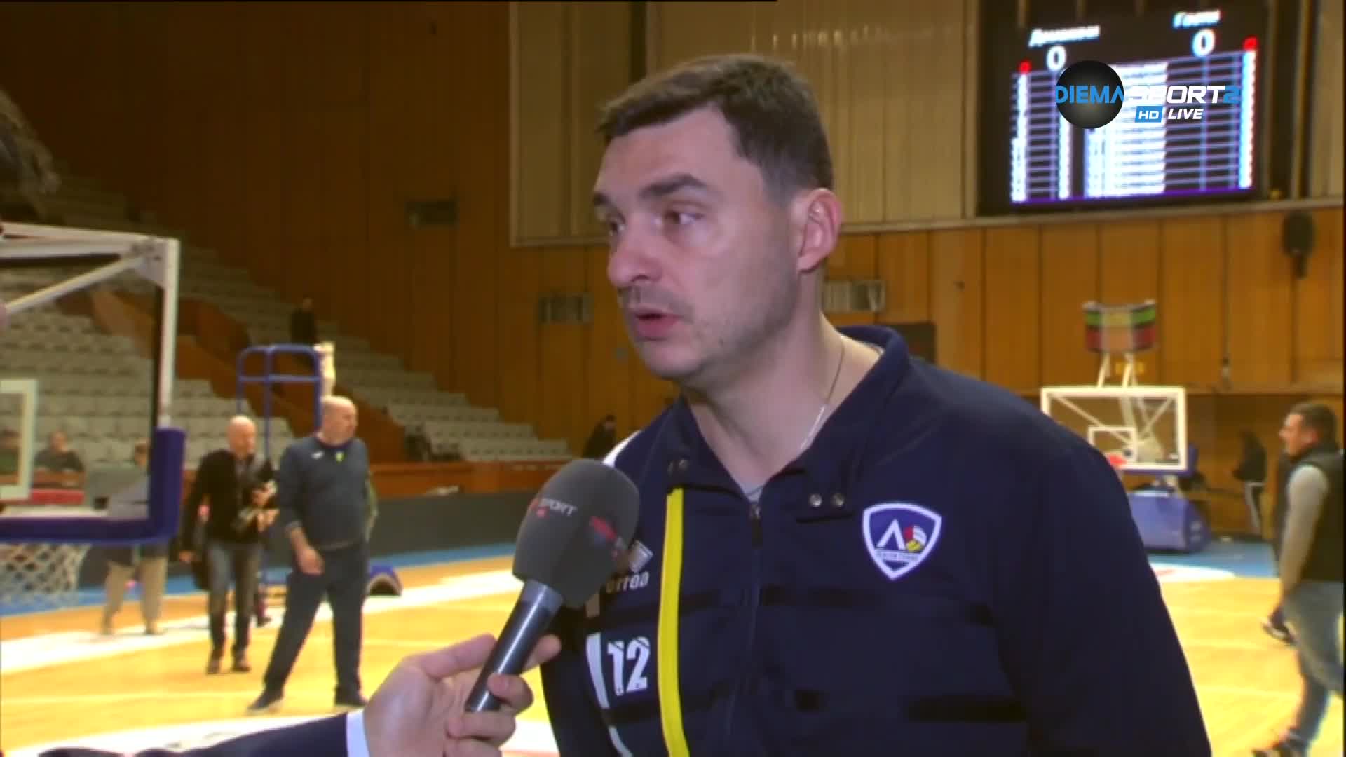 Владо Николов: Намалихме грешките, поздравявам Пирин за играта им в четвъртия гейм