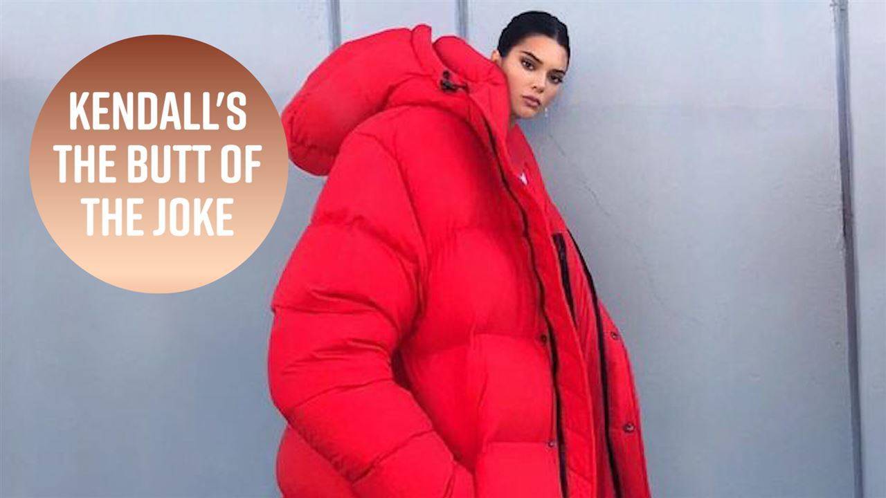 Якето на Кендъл Дженър предизвика забавни шегички в нета