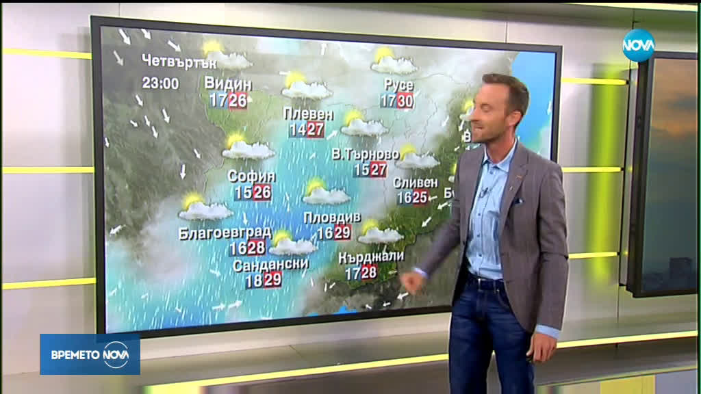 Прогноза за времето (15.08.2019 - сутрешна)