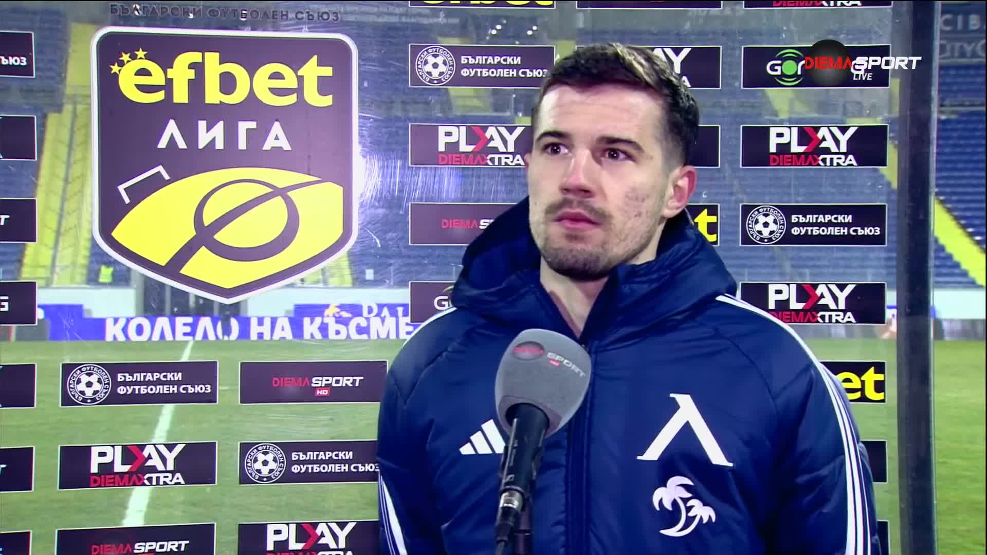 Марин Петков е играч на мача Левски - Спартак Варна
