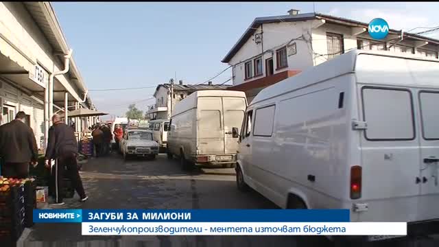 Бюджетът губи стотици милиони от нелегалната търговия с плодове и зеленчуци