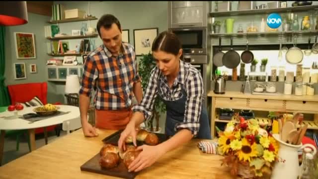 Хлебчета с тиквени семки и стафиди - Бон Апети (22.10.2015)