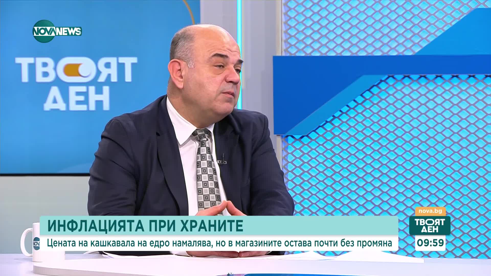 Иванов: Имаме стабилно и устойчиво равновесие относно цените на храните у нас
