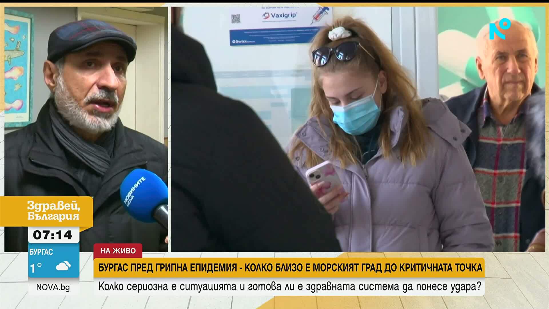 Грипът настъпва: Варна въведе противоепидемични мерки, Бургас е пред грипна епидемия