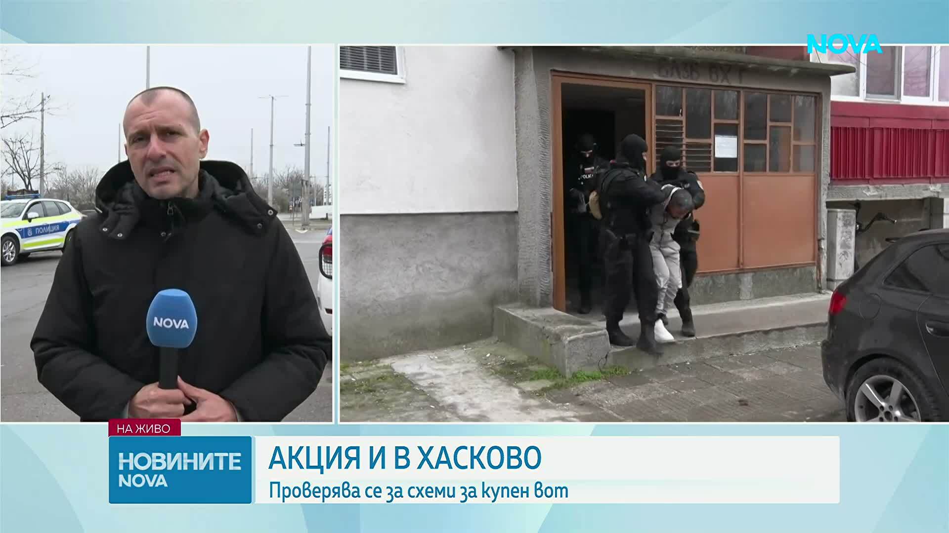 Полицейска операция срещу контролирания вот в страната