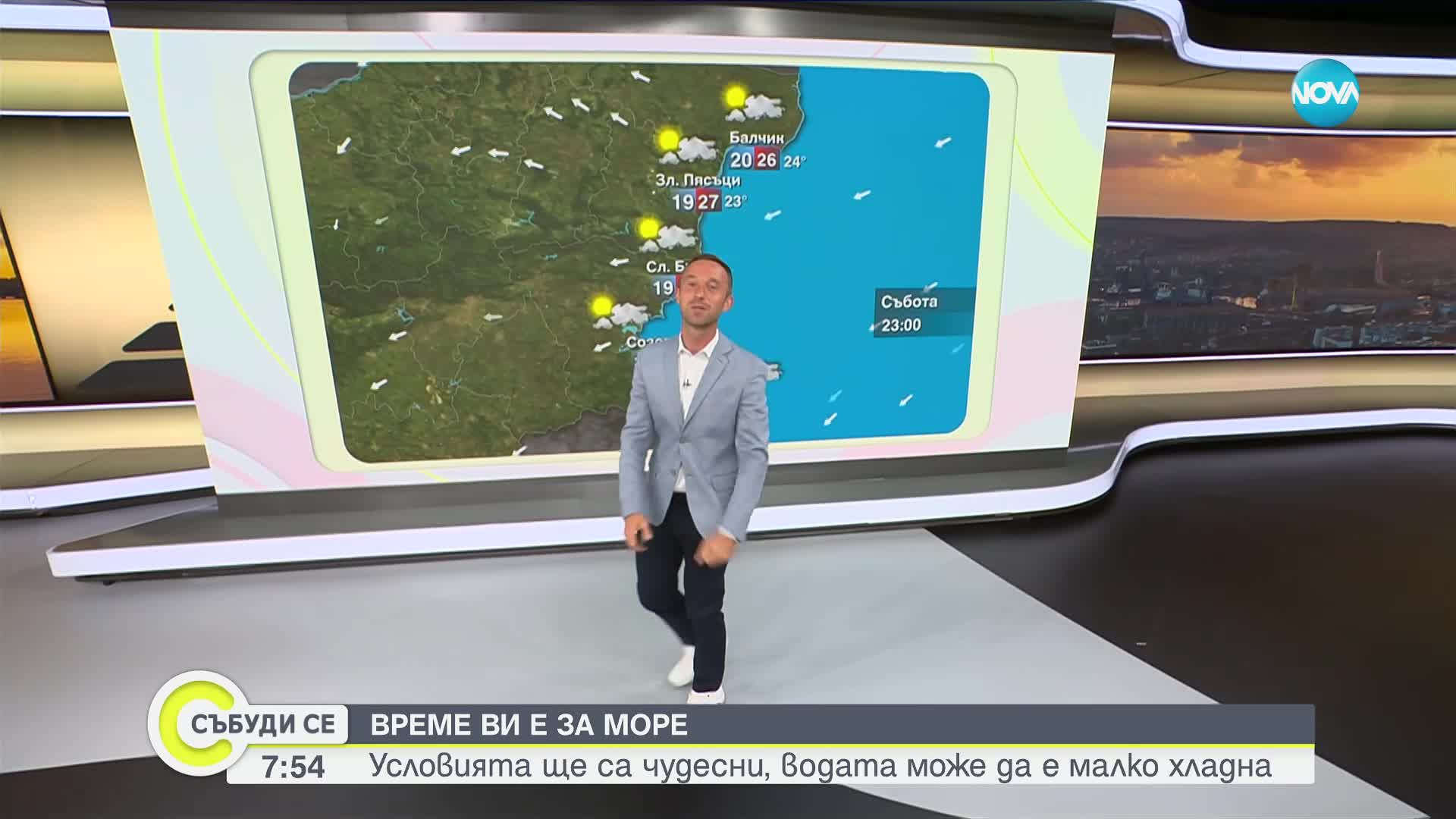 Прогноза за времето (12.08.2023 - сутрешна)
