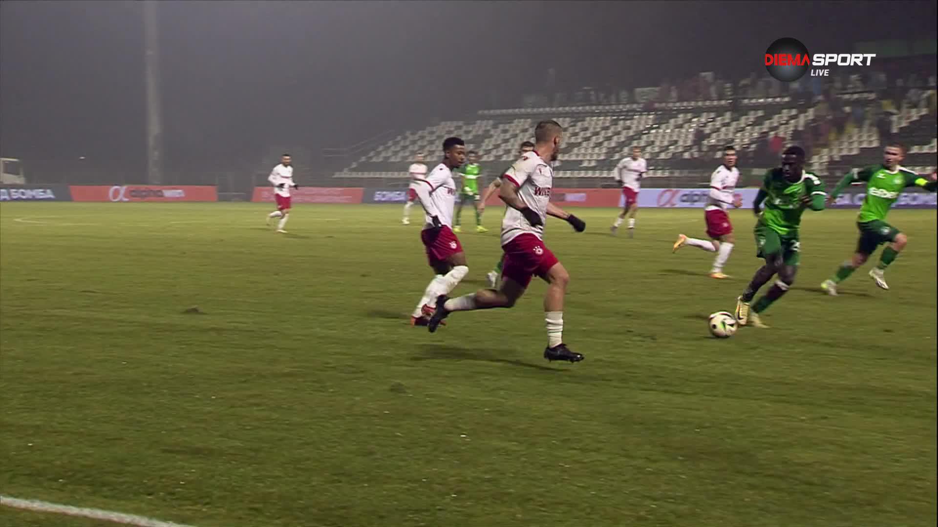 Goal by PFC CSKA Sofia