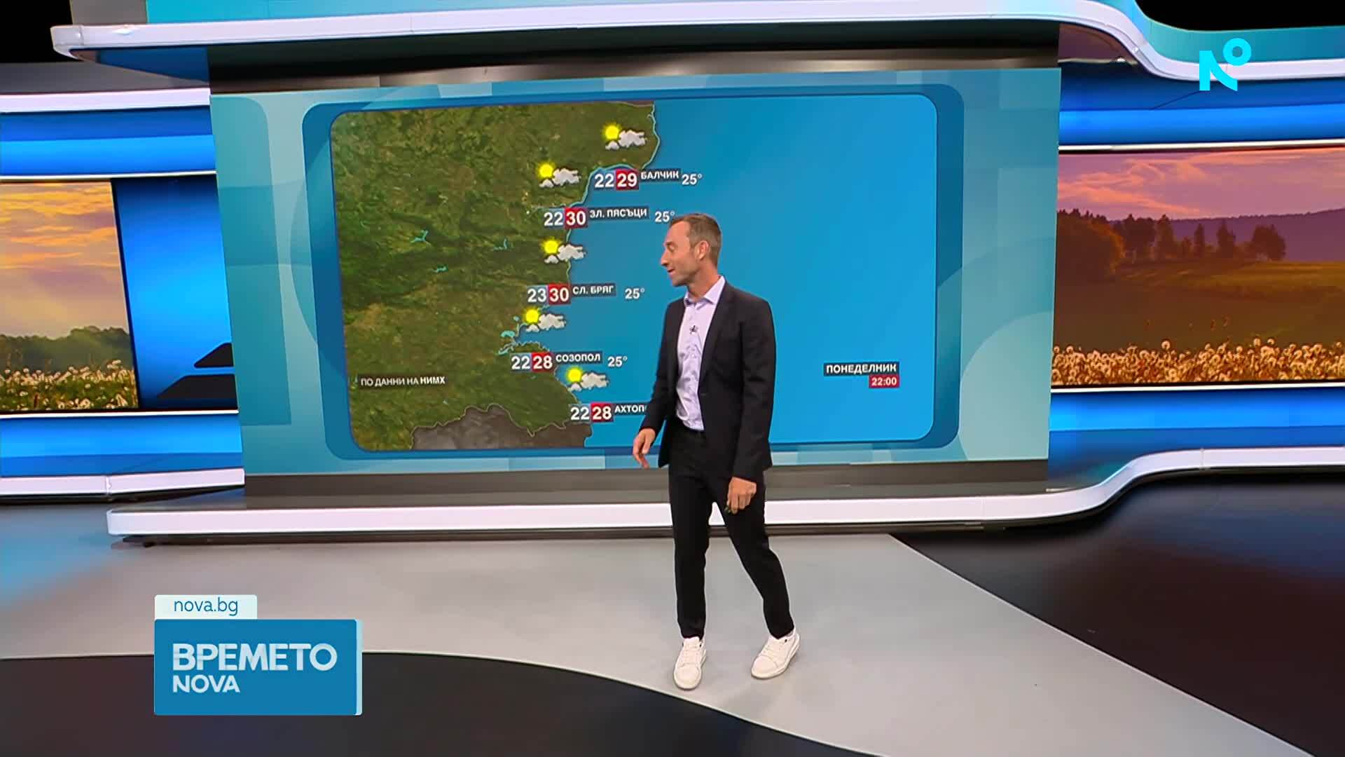 Прогноза за времето | Следобедна емисия | 24 авг. 2026