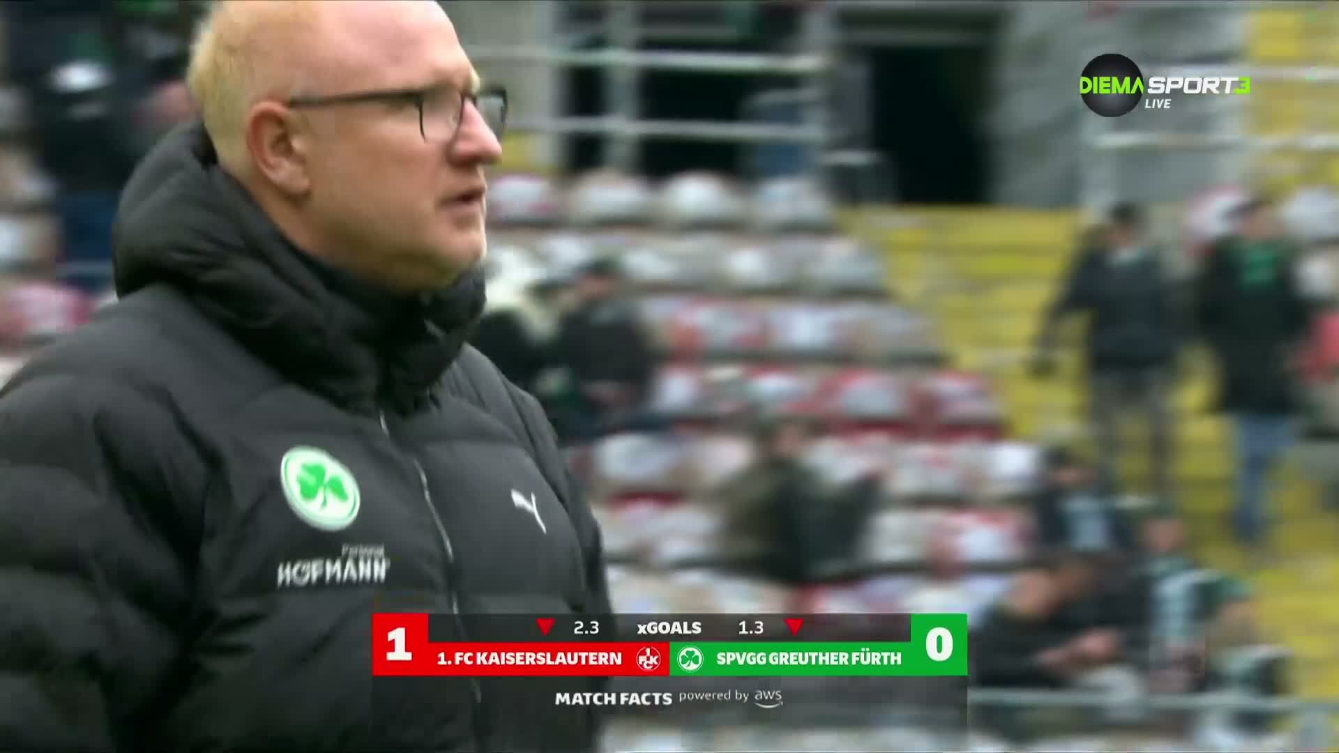 Кайзерслаутерн - Гройтер Фюрт 1:0 /репортаж/