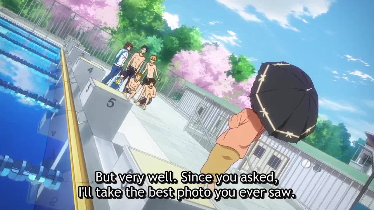 Free!: Dive to the Future Episode 1