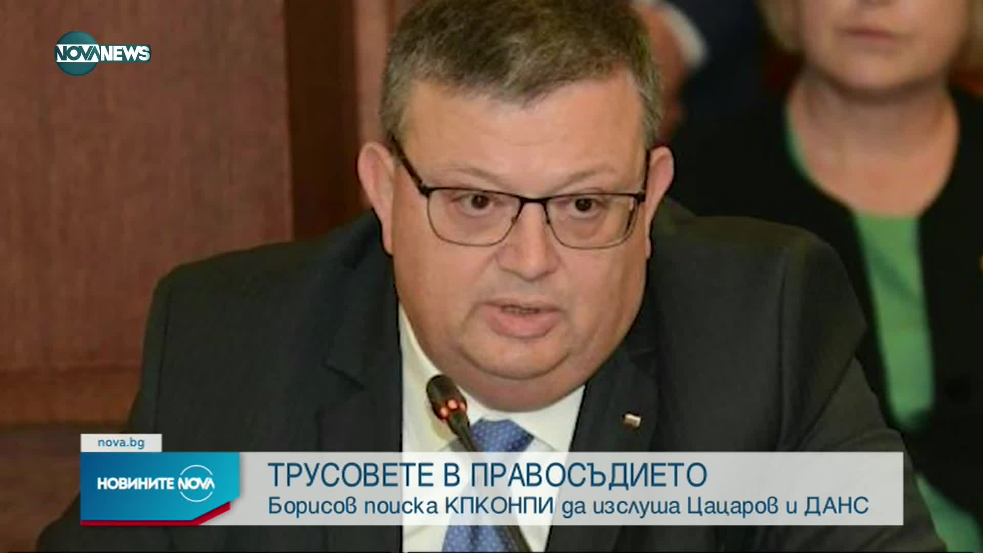 Борисов коментира оставката на Цацаров