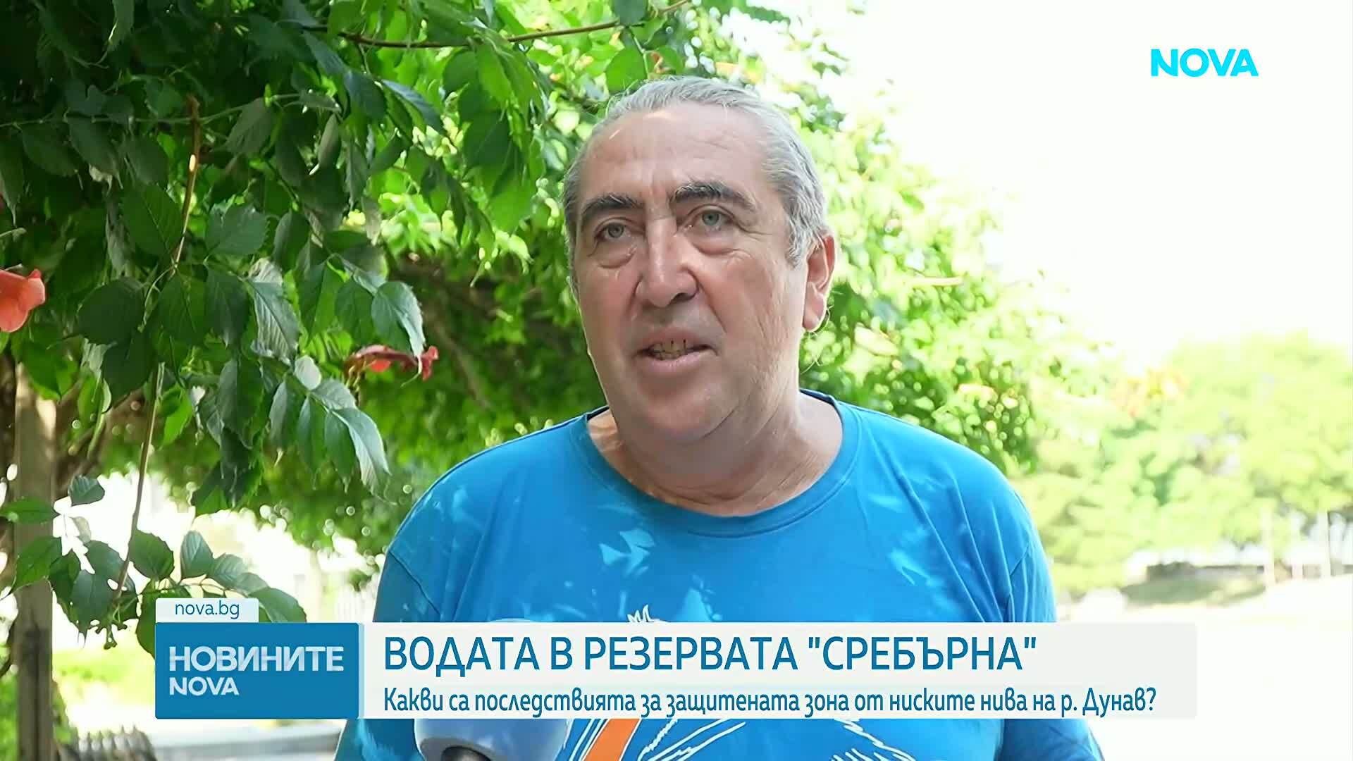 Ниското ниво на река Дунав застрашава екосистемите в резервата „Сребърна”t