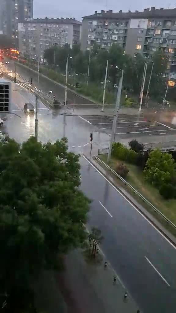 Бурята в София