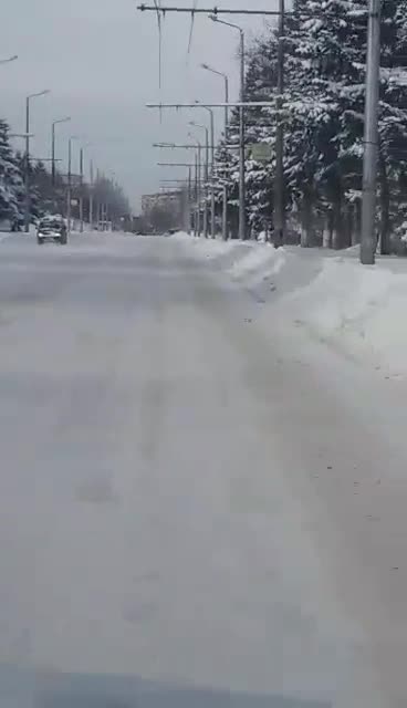 Враца как са почистили главния си път!