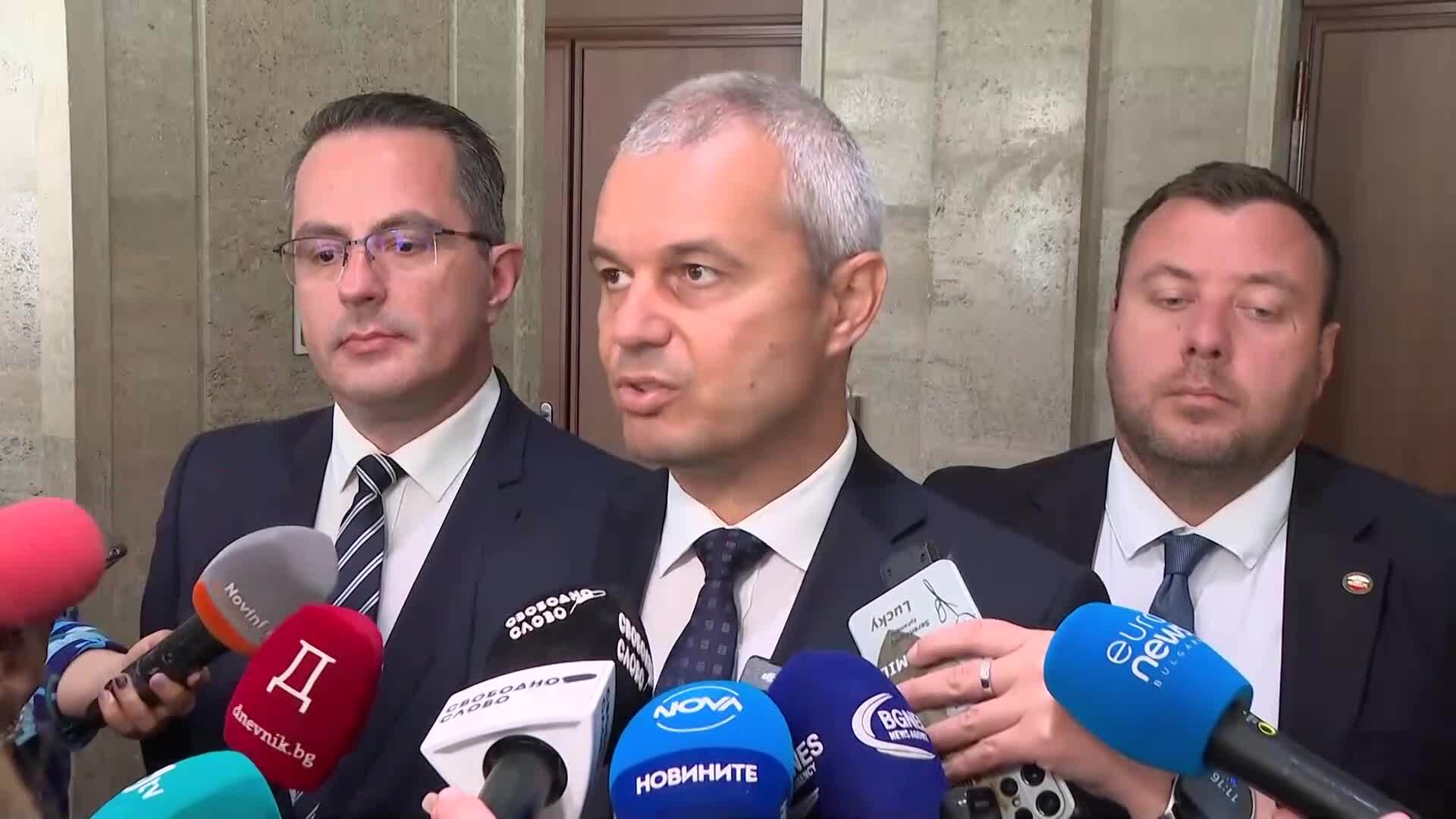 Костадин Костадинов: България е на ръба на фалит заради провалена бюджетна политика