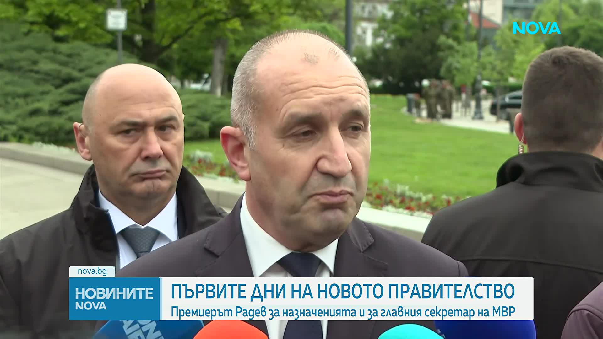 Румен Радев: Георги Кандев остава главен секретар на МВР