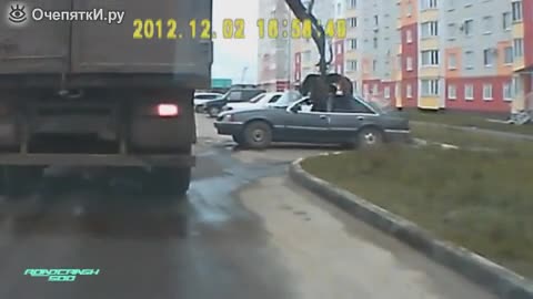 Компилация-странни руснаци на пътя