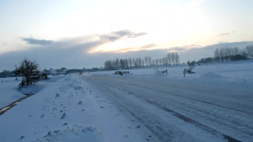 Bmw M3 E90 на сняг 