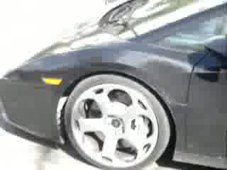 Black Lamborghini Gallardo