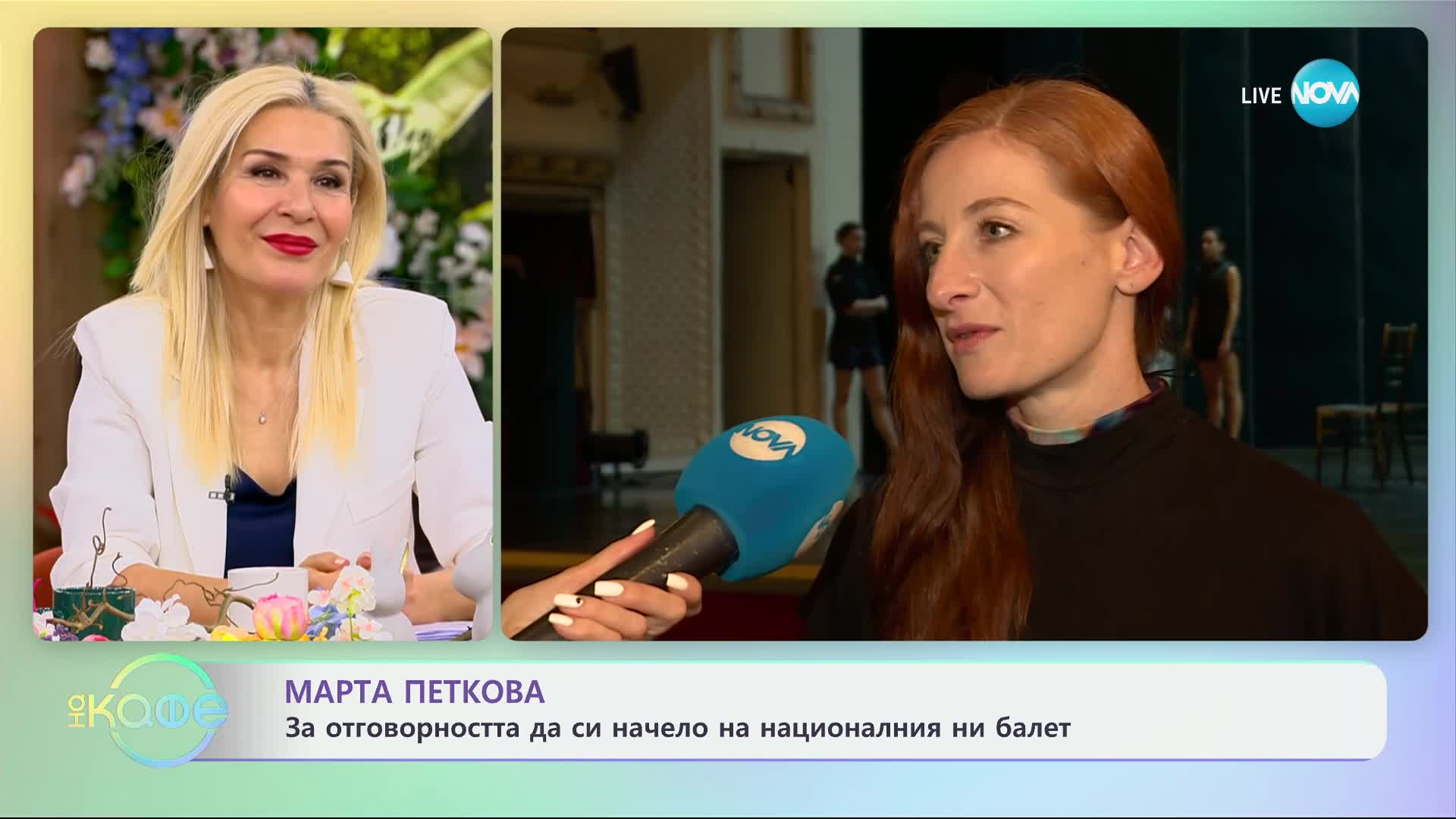 Марта Петкова: За отговорността да си начело на Националния ни балет - „На кафе“ (25.04.2024)