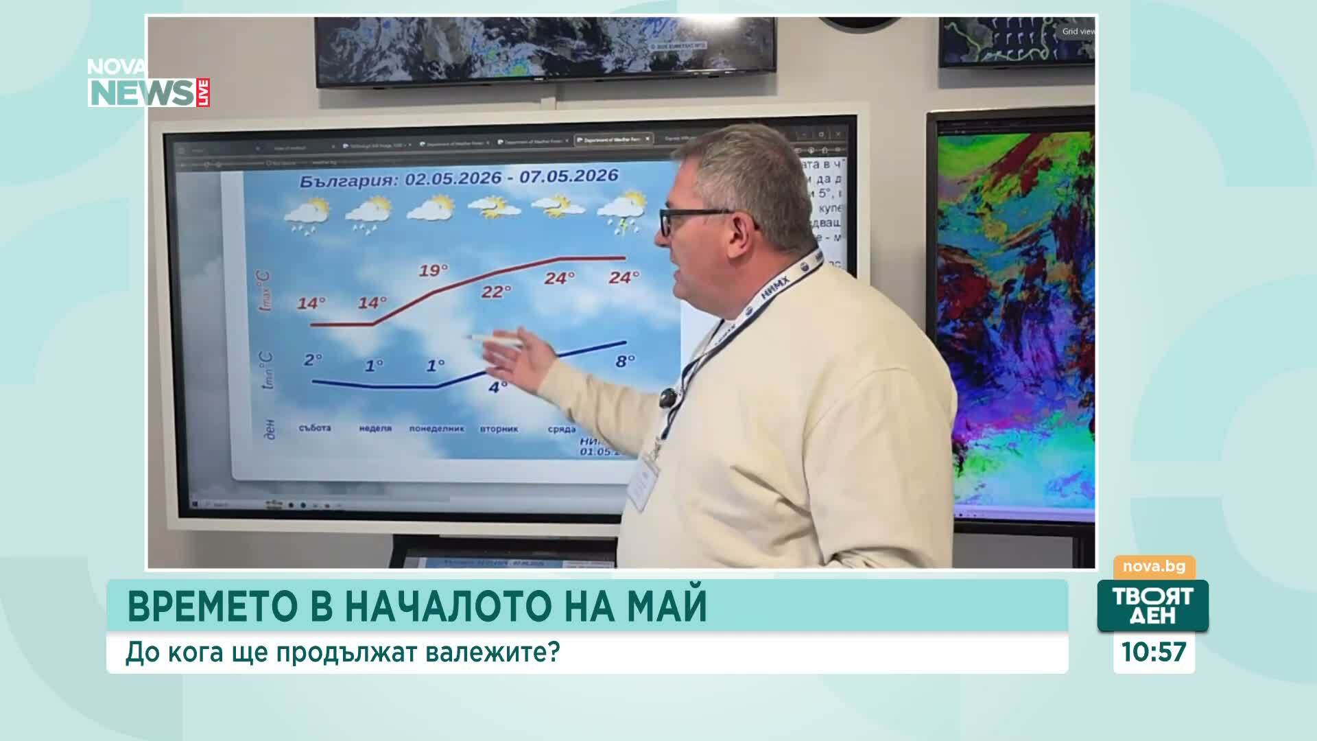 Времето в началото на май