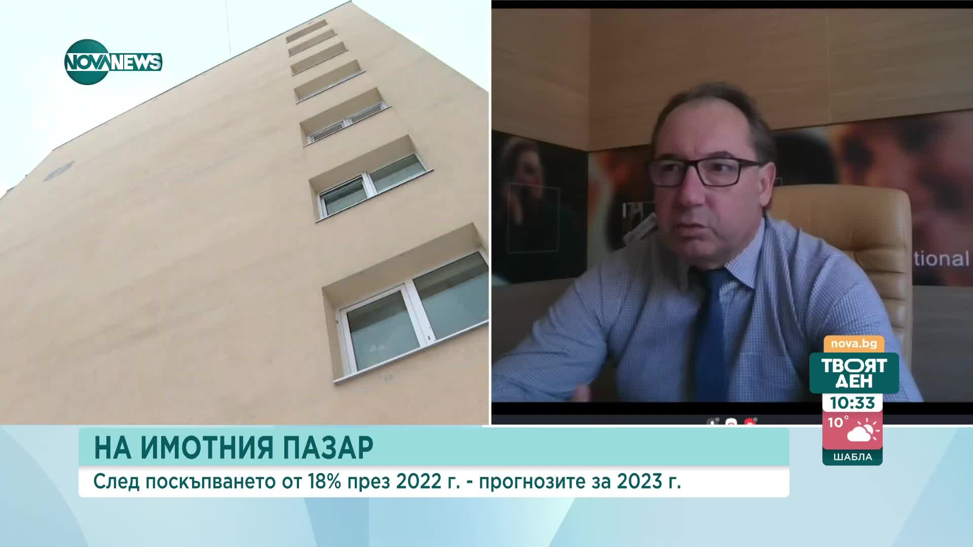 18% ръст в цените на имотите за 2022, прогнозират спад с 10% за 2023 г.