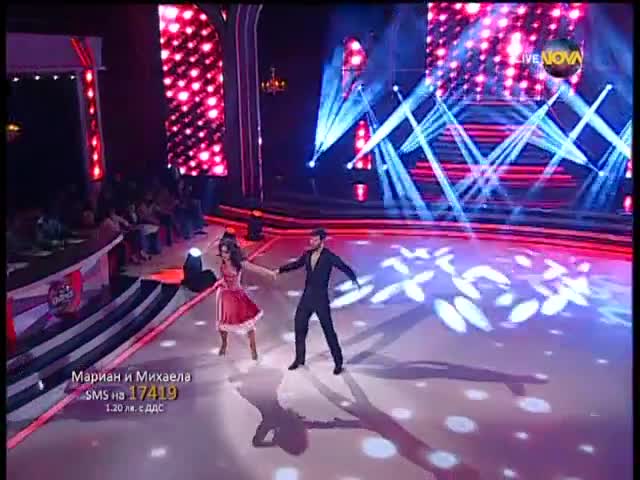 Dancing Stars - Мариан Кюрпанов и Михаела samba (18.03.2014г.)