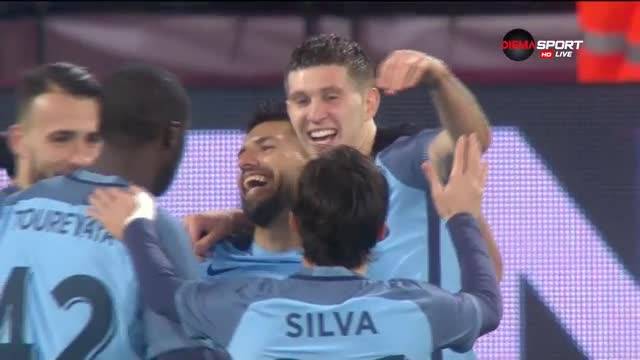Сити прави, каквото си иска с Уест Хем - 4:0