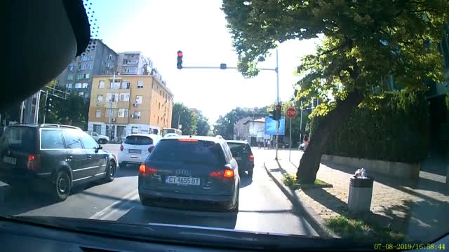 Ненормално шофиране в Стара Загора