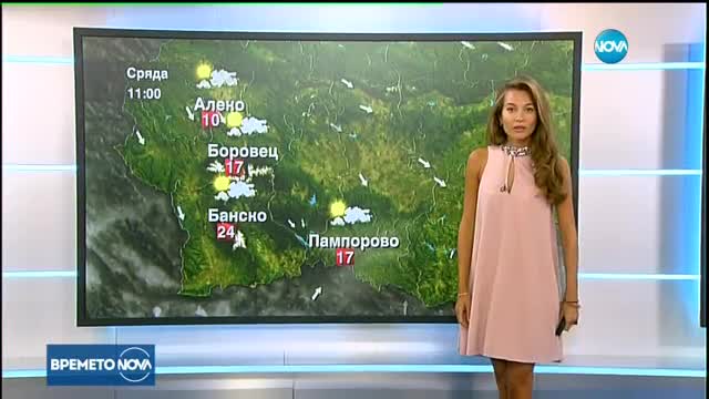 Прогноза за времето (22.08.2017 - централна емисия)