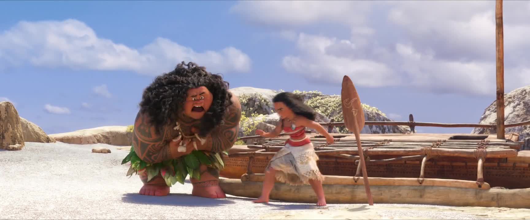 Смелата Ваяна / Vaiana (2016) - на български език