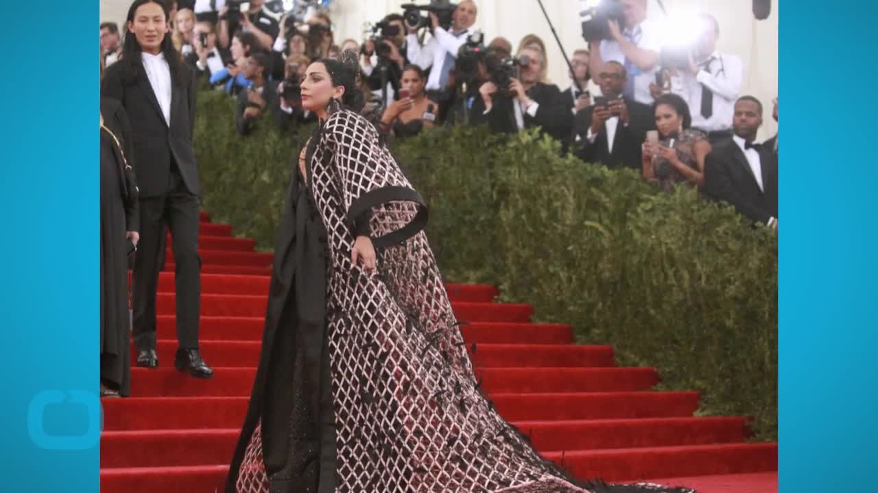 Lady Gaga Attended Met Gala in Aleve PM Haze