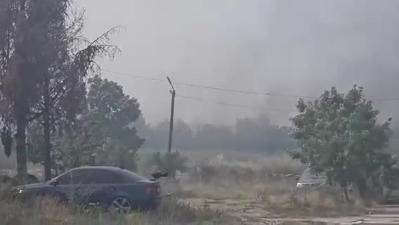 Пожар пламна край магистрала „Тракия“