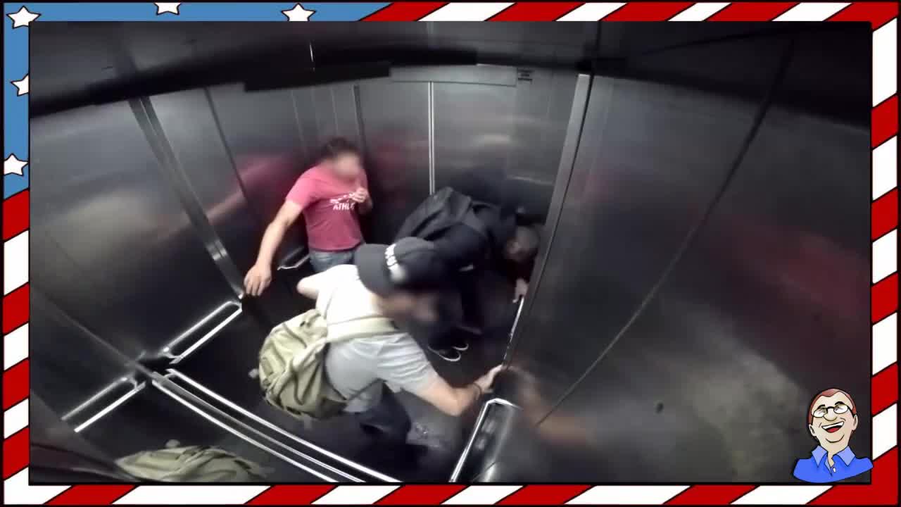 Да се изпуснеш в асансьора - Шега