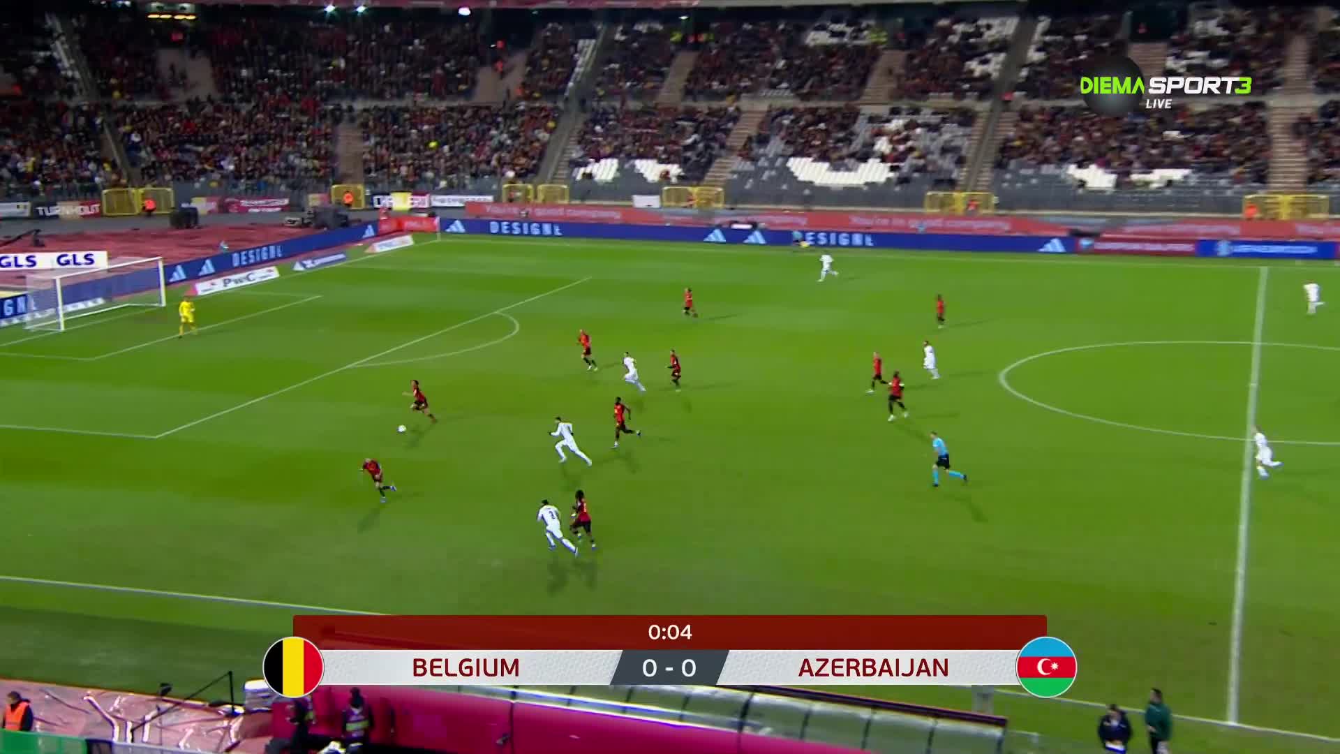 Белгия - Азербайджан 5:0 /репортаж/