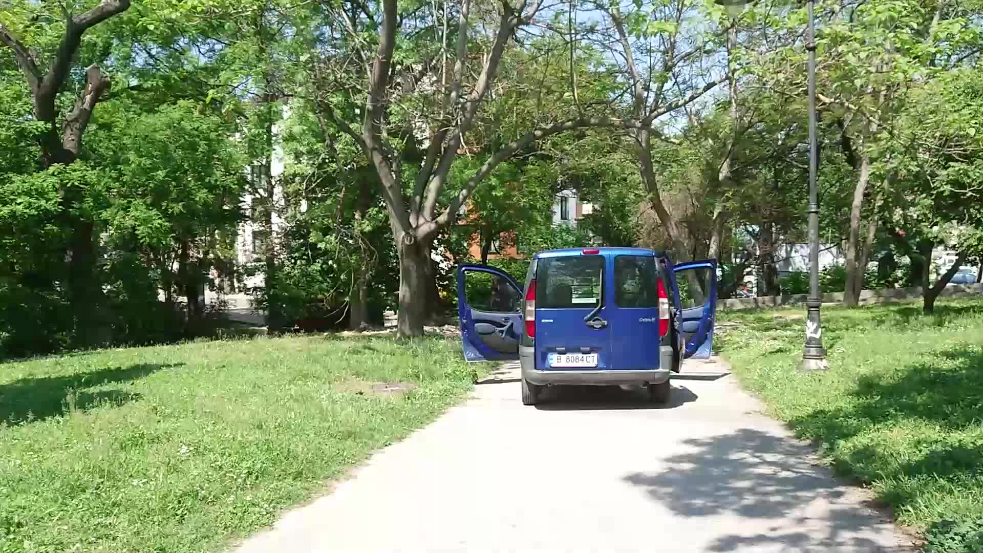 Кола в Морската градина във Варна