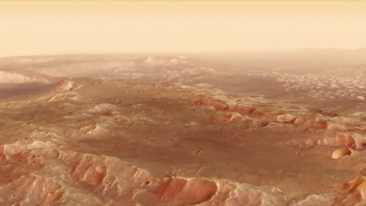 Виртуален полет над Марс