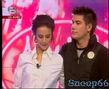 Music Idol 2 - Отпадането На Денислав ХАХАХ Така му Се ПАДА КАТО БИЕ РЕПОРТЕРКИТЕ 07.05.2008 HIgh QUality