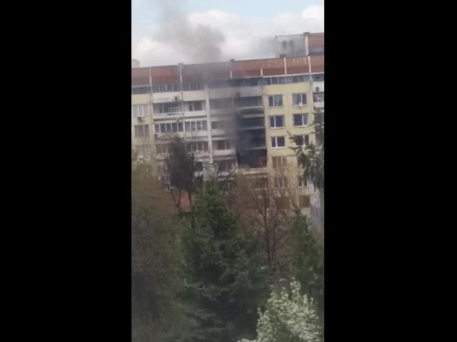 "Моята новина": Разрази се силен пожар на булевард "Шипченски проход"