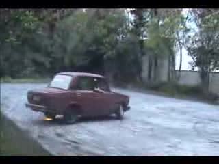 Cr@zy Lada Turbo Drifting