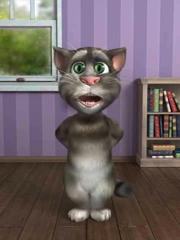 Пародия ! Лудата котка Том пее пародия на gangnam style - Много смях
