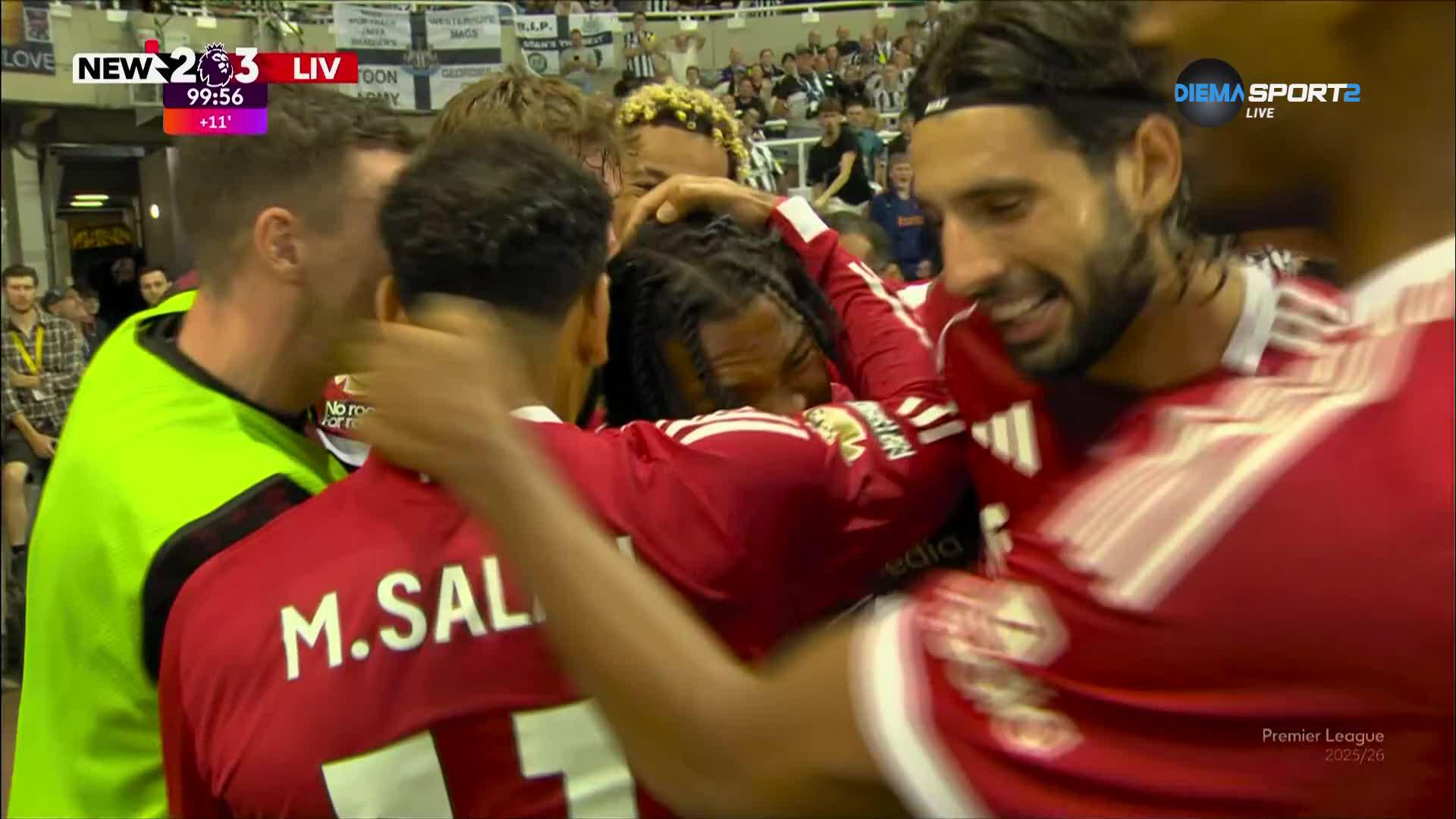 Goal by Liverpool